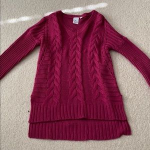 Girls Pink Sweater